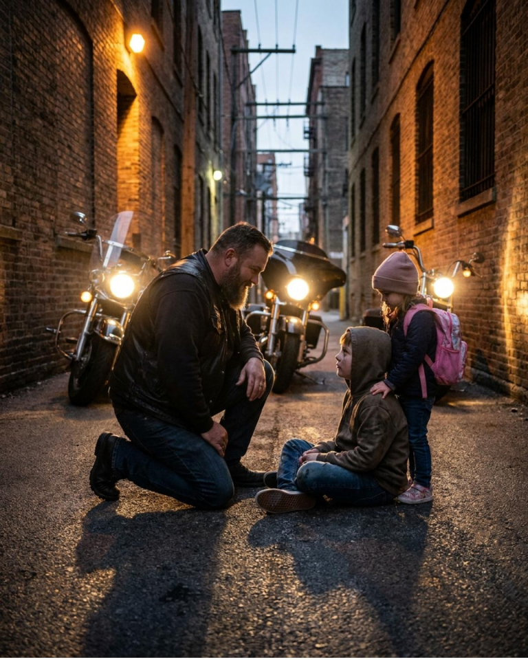 The Guardian of the Alley: Why a Feared Biker Brotherhood Adopted the Homeless Boy Who Bled to Protect Their Leader’s Daughter