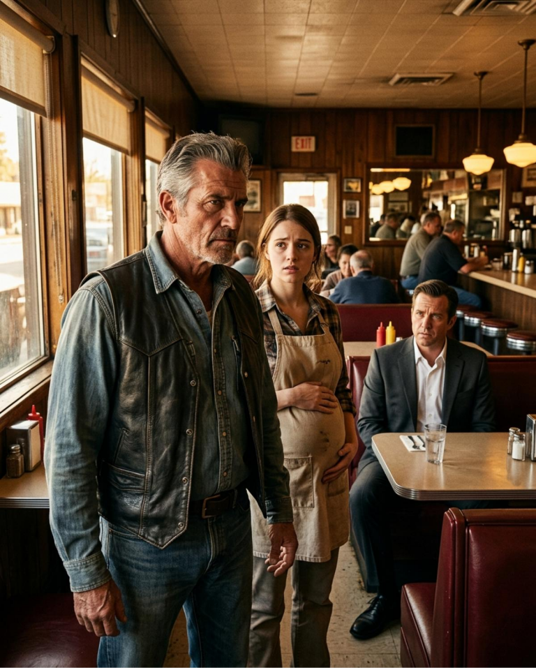 The Debt of Fallujah: Why Six Bikers Stood Up for a Pregnant Widow in a Small-Town Diner