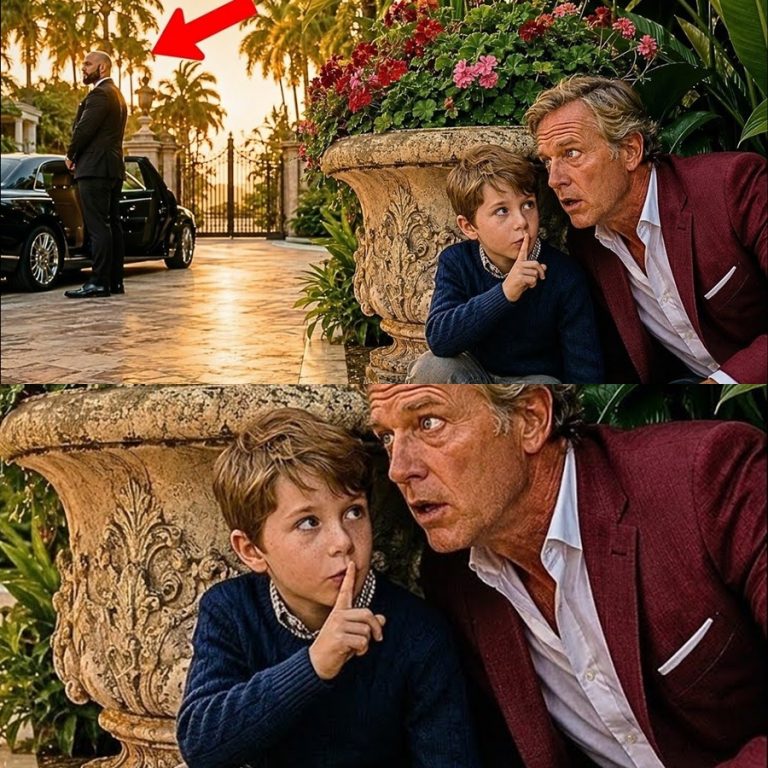A 10-Year-Old Grabbed a Billionaire’s Sleeve and Whispered “Don’t Move”—Then He Showed Him What He’d Been Missing