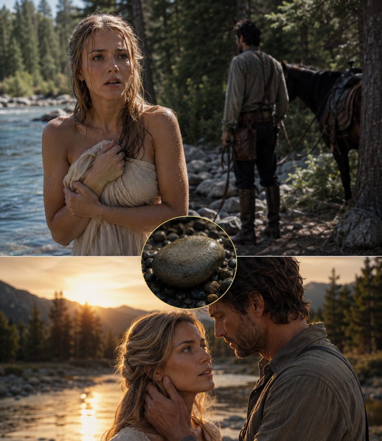 “The moment Savannah Carter stepped out of the river, believing she was completely alone, she heard the sound of a horse breathing behind her.” Her heart stopped. Of all the people in the Wyoming territory, it had to be him — the quiet rancher she’d loved from a distance for months. Then a gunshot echoed through the hills, and everything they hadn’t said to each other suddenly had to wait.