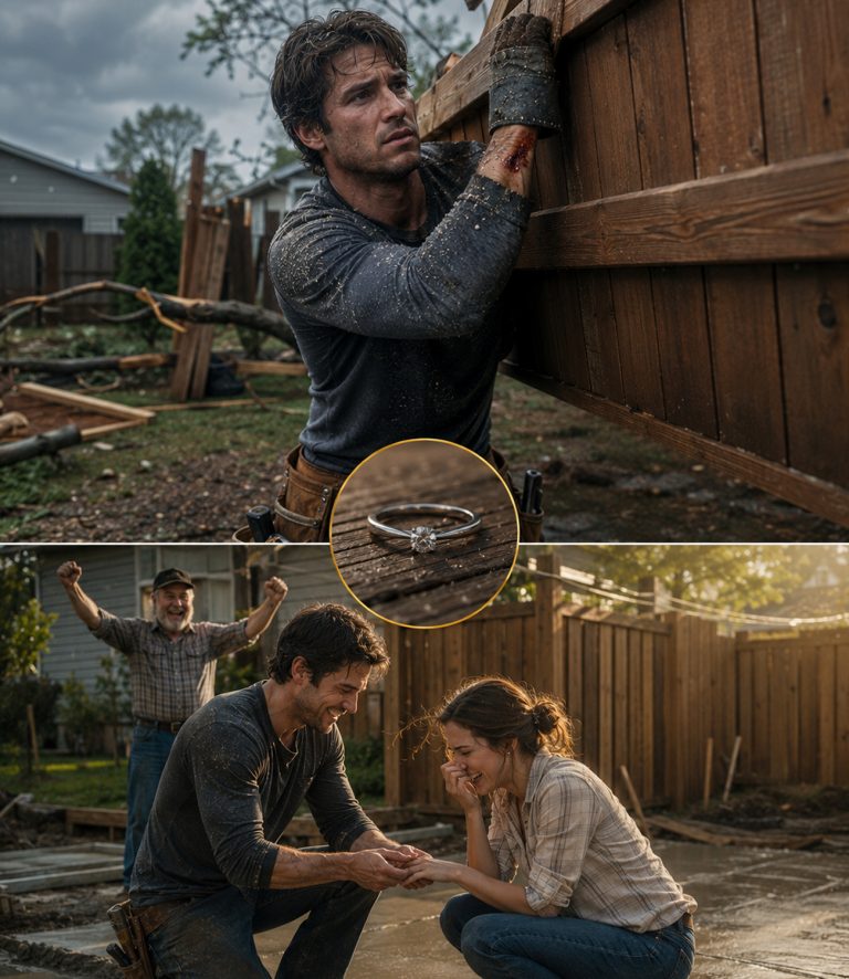 “There’s someone I want you to meet,” my veteran neighbor said while I held up six feet of his broken fence, bleeding through one glove. I turned too quickly, the panel shifted, and then his daughter planted both hands beside mine. For one strange second, we were shoulder-to-shoulder holding up the same piece of someone else’s life. That was how mine began changing — but neither of us knew a fence would lead to Portland.