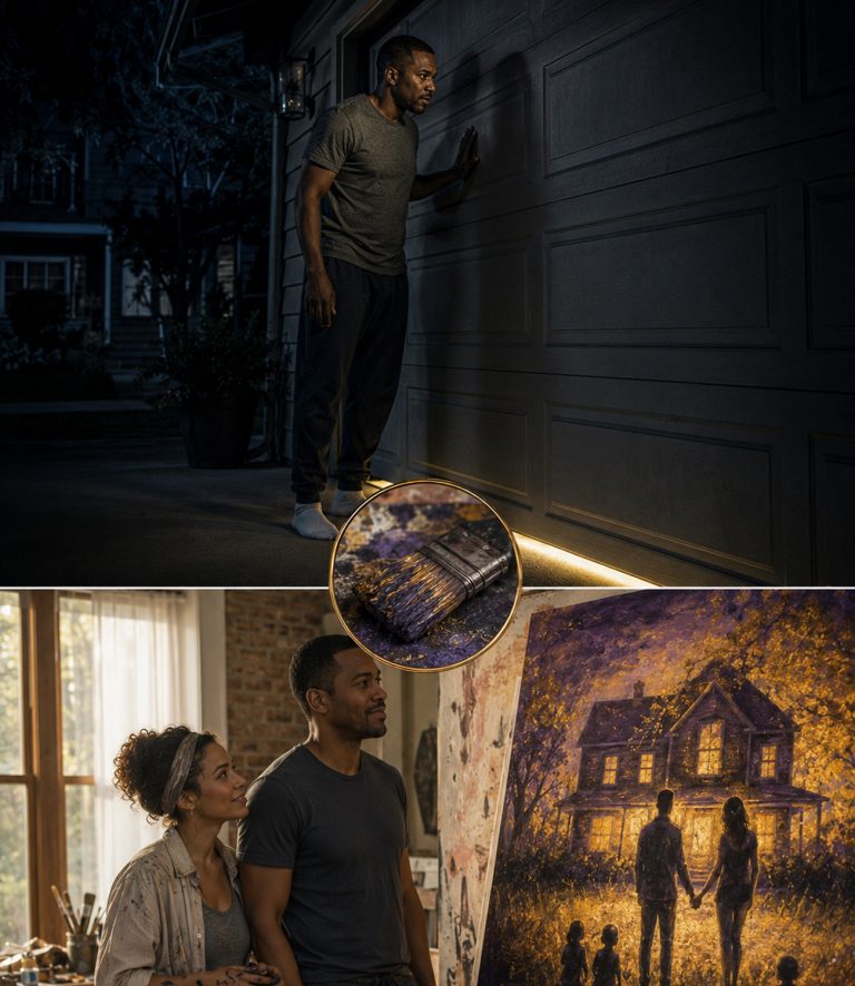 “Chuma, are you in there with another man right now?” I stood outside our locked garage door at 2 a.m., having counted 23 nights of her midnight disappearances. “No, baby. That is not what this is.” She said. But I had already imagined every worst-case scenario. What I found on the other side of that door was not an affair or a secret phone call—it was a painting that would reveal a grief I never knew she carried, and a future neither of us could have predicted.