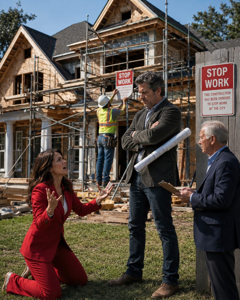 “In accordance with Article 7,” the HOA letter began — and Michael Bennett read it twice in his kitchen, standing still in his running clothes. He’d lived on Sycamore Lane for nearly a decade without a single complaint. His fence had stood in that exact spot for seven years. Now, six weeks into his neighbor’s massive rear addition, the fence had suddenly become a “concern.” So he hired a surveyor — and what the surveyor found behind that neighbor’s house changed everything.
