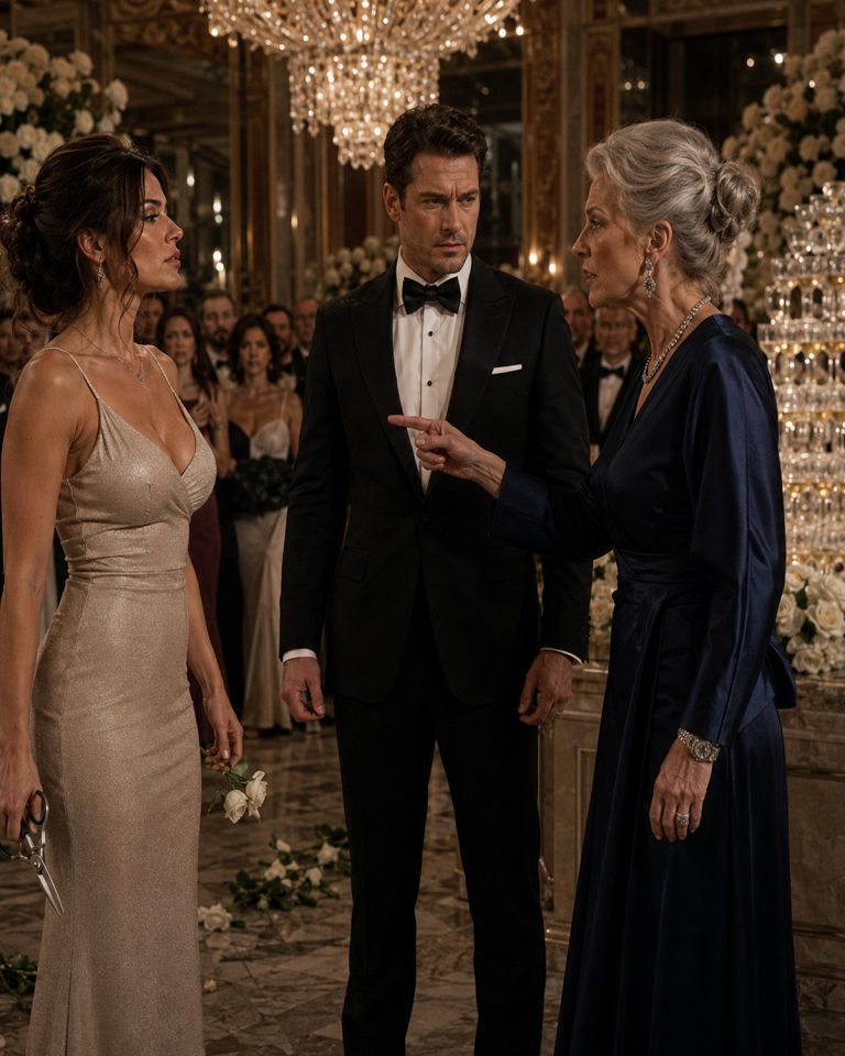 “I will not beg twice,” Isabella said, pulling off her wedding ring in front of New York’s most powerful families. She dropped it into a champagne flute — it sank through the golden bubbles and struck the crystal bottom with a tiny sound. Then she walked out of Sterling Manor into the rain. Her husband had just watched her be accused of theft, offered a private room instead of a public defense, and she’d finally realized the truth: private love means nothing if he lets the world break you alone.