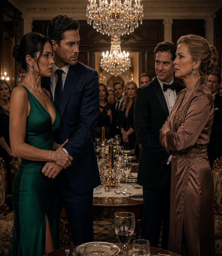 “Picture standing in a room full of old money, wearing a rented tuxedo that pinches your shoulders, while the most terrifying woman you know loops her arm through yours. Meline Croft — a billionaire who fires executives before her morning coffee — just looked her pearl-clutching mother in the eye and announced we’ve been deeply in love for eight months. My daughter’s babysitter was charging $20 an hour back home. Now my tyrannical boss was calling me her soulmate. I was just supposed to hold champagne and look normal. I didn’t sign up for love. But when her ex-fiancé cornered me at the bar and offered me $50,000 to walk away, I said something that changed everything.”