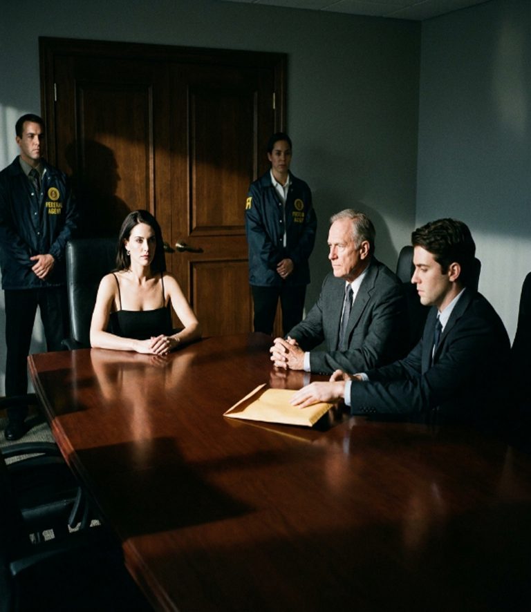 “Now that the old woman is gone,” my daughter-in-law sneered across the boardroom table, “you will put the company in my son’s name and fend for yourself. You are done here.” I looked at my son sitting beside her. He couldn’t meet my eyes. They thought a grieving 70-year-old man was an easy target. They forgot exactly who built the empire they were trying to steal. I didn’t yell. I didn’t argue. I just smiled and waited. Three seconds later, the boardroom doors swung open — and my lawyer dropped a DNA test in front of them that destroyed everything.