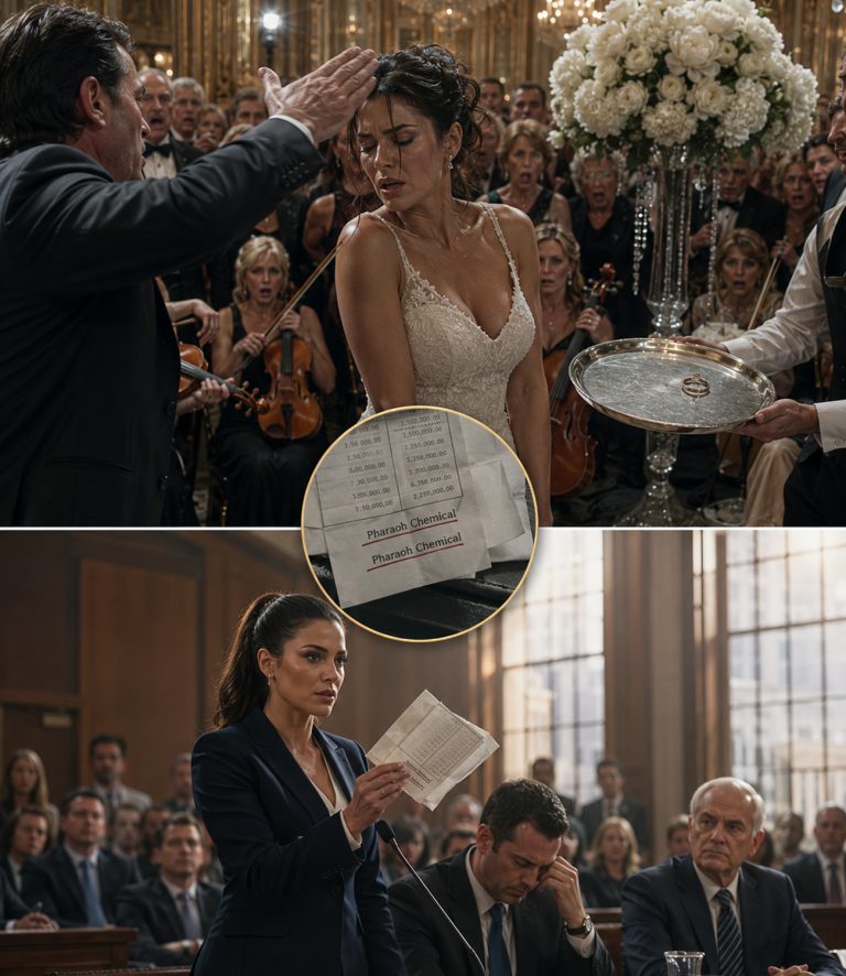 “The sound of his hand against my face reached the ballroom before the shock did.” Three hundred guests, a string quartet, and my own new husband stood frozen. On my wedding day, in front of his father and a room full of old money, Grant Voss raised his hand and struck me. But I was a litigator. I had spent six years learning to notice the thing hiding beneath the thing everyone else was looking at. And when I drew the folded document from my clutch that night — the one he never expected me to see — I didn’t cry. I reached up, let my ring fall onto a waiter’s tray, and walked out. That was the moment I stopped being his wife and started building a case that would bring down everything his family had built.
