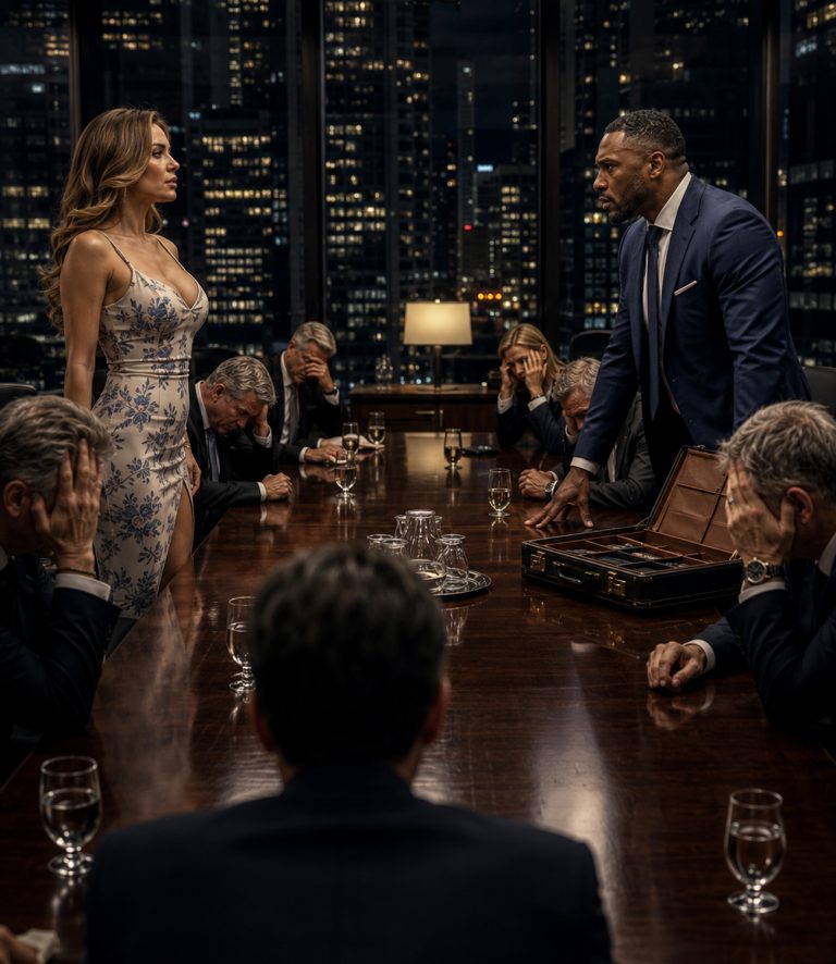Victoria Harrington had ruthlessly built a $3 billion media empire. Yet her entire legacy hinged on signing a marriage certificate with a man who couldn’t afford a new pair of boots — a greasy-handed mechanic, widower, and single father drowning in debt. At least, that was the flawless lie he sold the world. She thought she was buying a compliant, desperate pawn. She had no idea she was legally binding herself to the apex predator of global finance — a man whose $40 billion shadow empire had been hunting the very syndicate that killed his wife. And when her uncle tried to steal her company, the “broke mechanic” revealed himself in front of the entire board and changed everything.