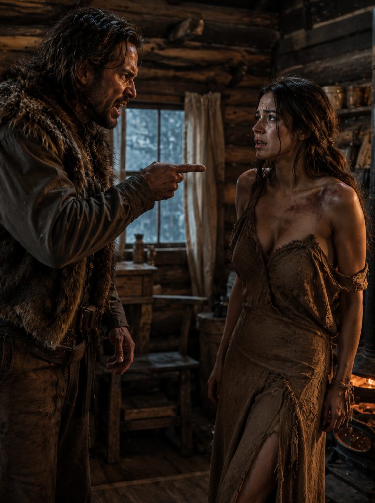 “She wasn’t what the advertisement promised,” Gideon thought as he watched the stagecoach spit out a shivering woman holding a single battered bag. Mave was 31, a widow, willing to relocate — that’s all the agency letter had said. But when she flinched at his touch and scrambled backward at sudden movements, he knew something was terribly wrong. Then five days after the blizzard trapped them together, he saw the bruises covering her back — ugly, lingering, the distinct shape of a handprint on her hip. The question he asked next changed everything: “Who hurt you?” And her answer revealed a truth so dark it made the brutal Dakota winter feel warm.