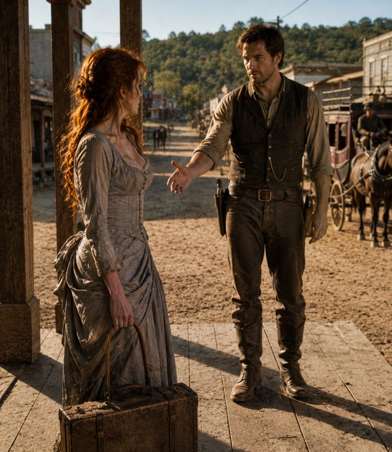 “Welcome to Antelope Springs, Miss Bellamy,” he said, extending his hand to the woman who climbed off the stage. He’d been corresponding with Louisa Bellamy for 11 months — and within thirty seconds of meeting her, he knew she wasn’t the woman who’d written those letters. He kept her secret anyway. Until a rival rancher discovered the truth and tried to blackmail him for the water rights to his land.