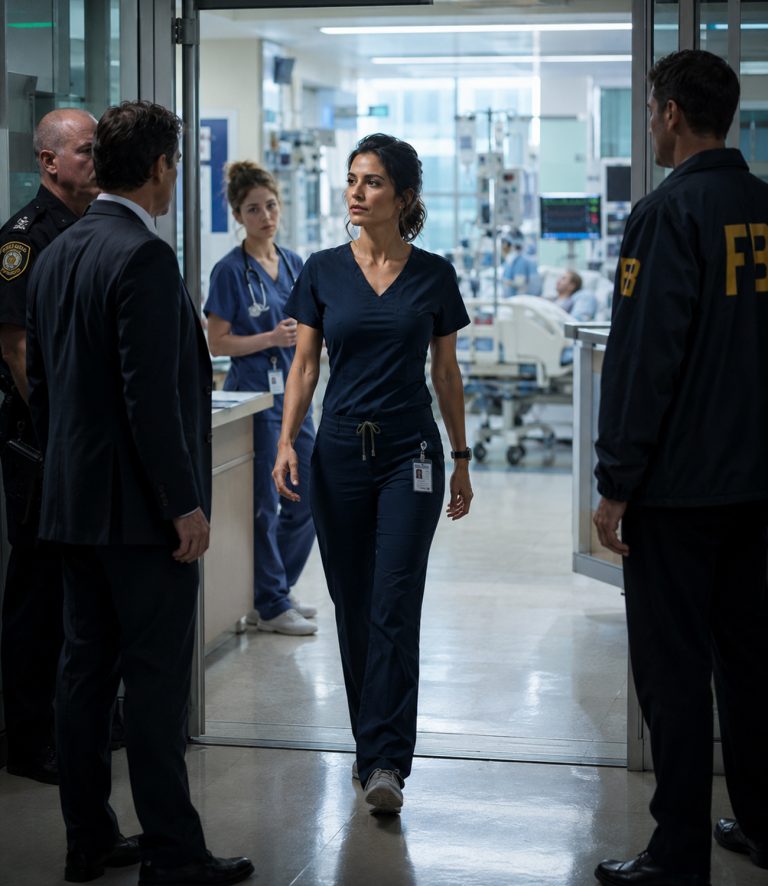 “Get her back today.” That was all President Everett Lang said when the hospital’s security line rang at 7 in the morning. No explanation, no negotiation—just four words that turned Graham Reic’s certainty to ash. Because 24 hours earlier, Reic had fired her. Signed the paperwork himself. Leona Barrett, night shift ICU nurse, 12-year veteran. The woman he’d labeled insubordinate, disruptive, a problem the hospital no longer needed. What Reic never knew—what no one at Harbor Crest ever knew—was that 17 years ago, Leona had kept a bleeding senator alive for 47 minutes in a building 200 meters from a blast site with almost no equipment. And that senator was now sitting in the Oval Office.