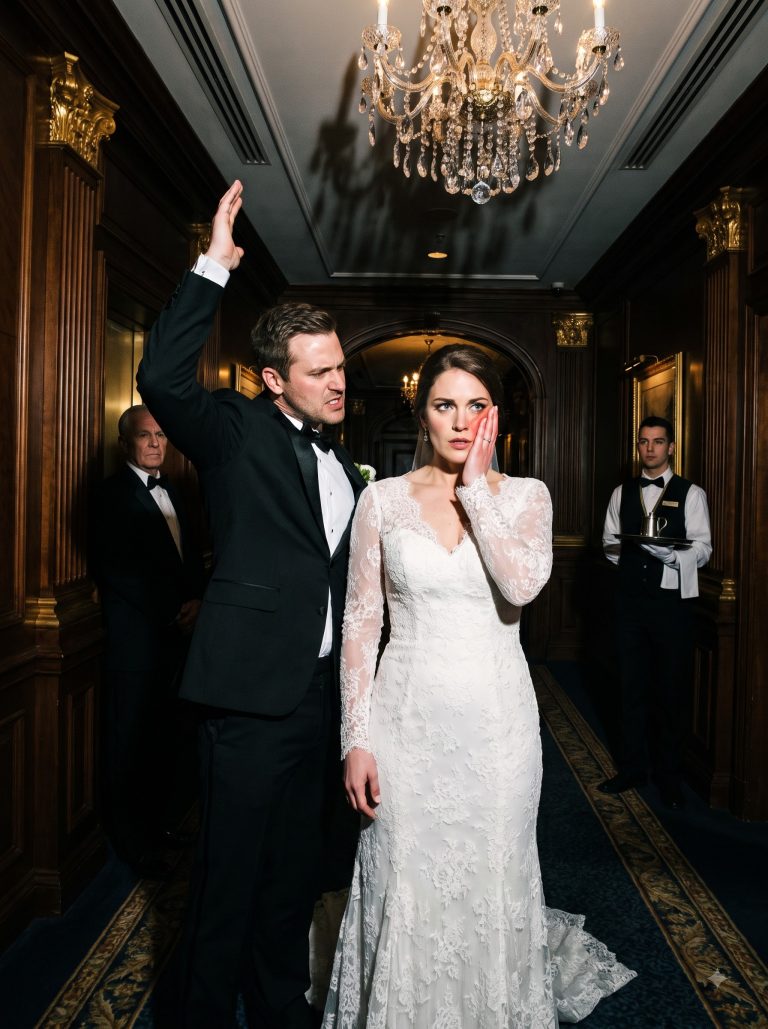 “The sound of his hand against my face reached the ballroom before the shock did. In that one frozen second, 300 guests, a string quartet with their bows still raised, and my own new husband stood completely still, as if none of us could quite believe what had just happened on my own wedding day. I reached up, drew the ring from my finger, and let it fall onto a trembling waiter’s tray. Then I walked back through that ballroom under hundreds of eyes — and I’ve never looked back.”