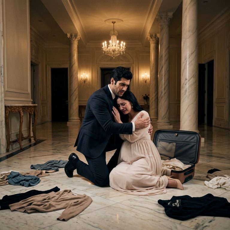 He Came Home Early and Found His Mother Throwing His Pregnant Wife Out—His Next Words Shook the Mansion