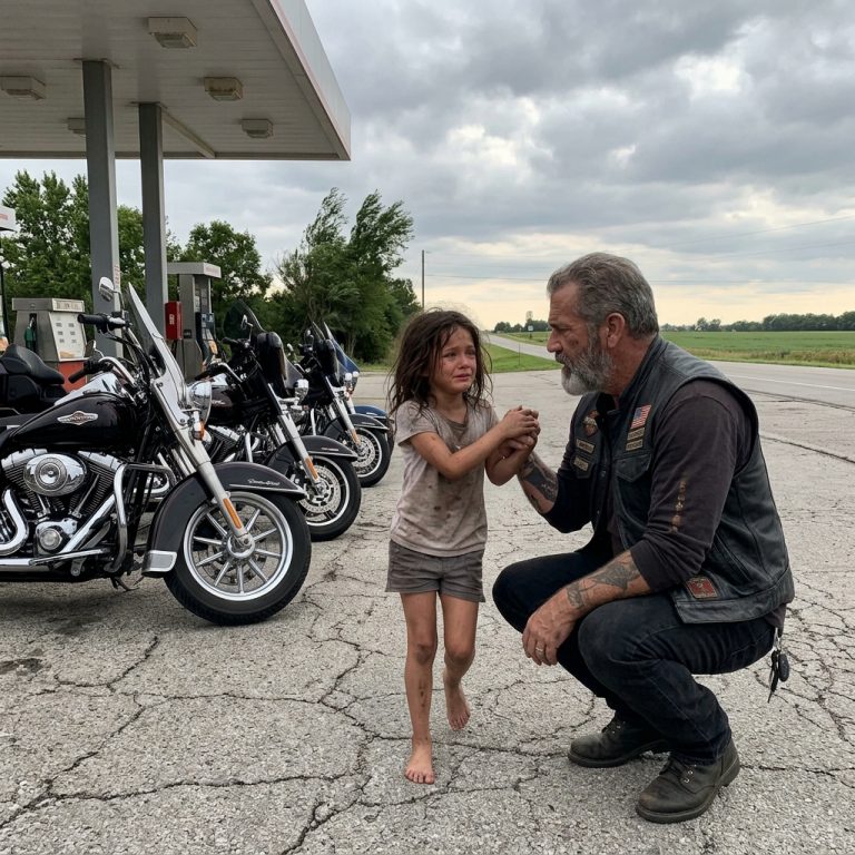 A Barefoot Girl Ran to Bikers at a Gas Station—What They Found at Her Trailer Shocked Everyone