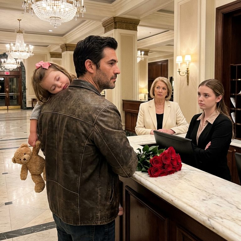 A Man Walked Into His Own Hotel With a Sleeping Child—Then Staff Told Him There Was No Room
