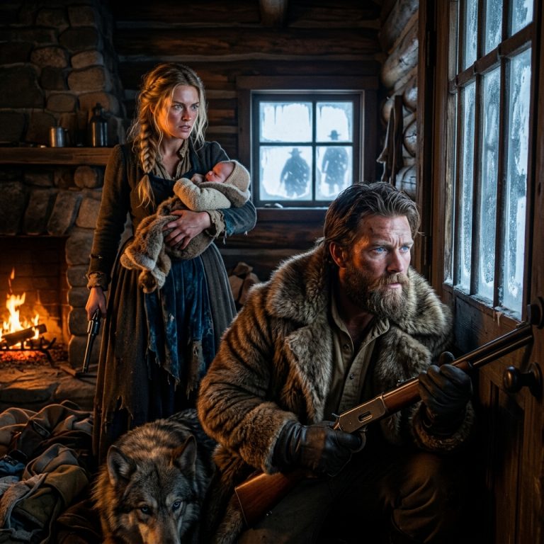 Left in a Blizzard with Her Baby, She Was Saved by a Lonely Mountain Man with a Dark Past