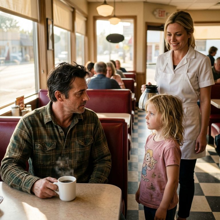 A Billionaire Walked Into a Small Diner—And a Single Mother and Her Daughter Changed His Life Forever