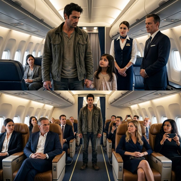 A Father Was Humiliated on First Class Flight—Then the Pilot Stepped Out and Everyone Went Silent