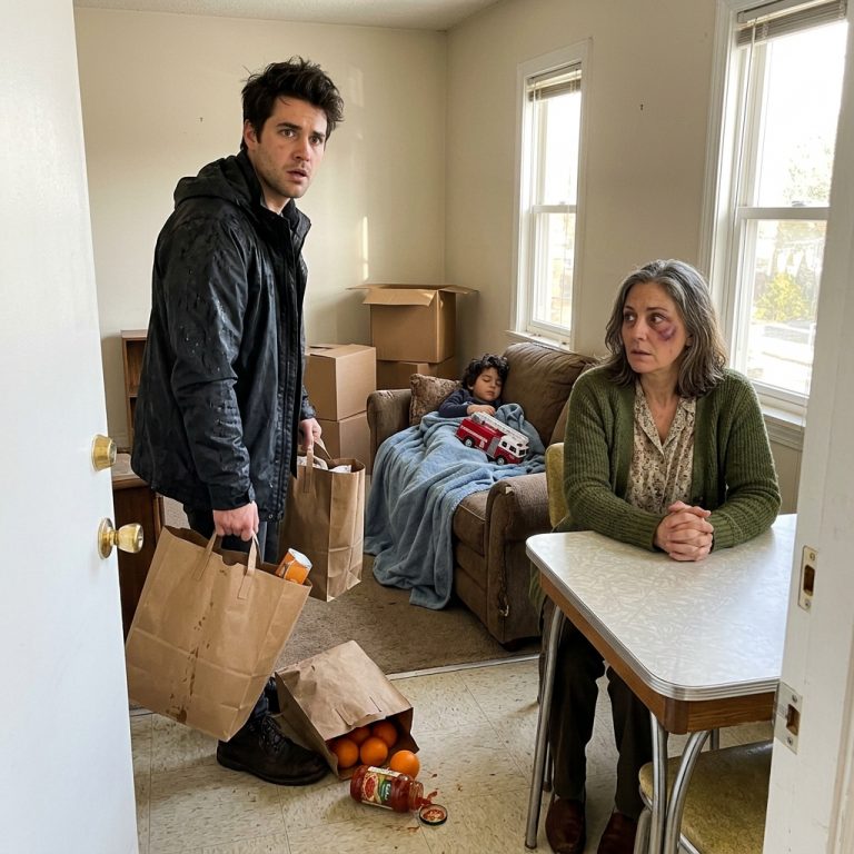 I Came Home to Find My Neighbor in My Kitchen—Then She Pointed at the Boy Sleeping on My Couch