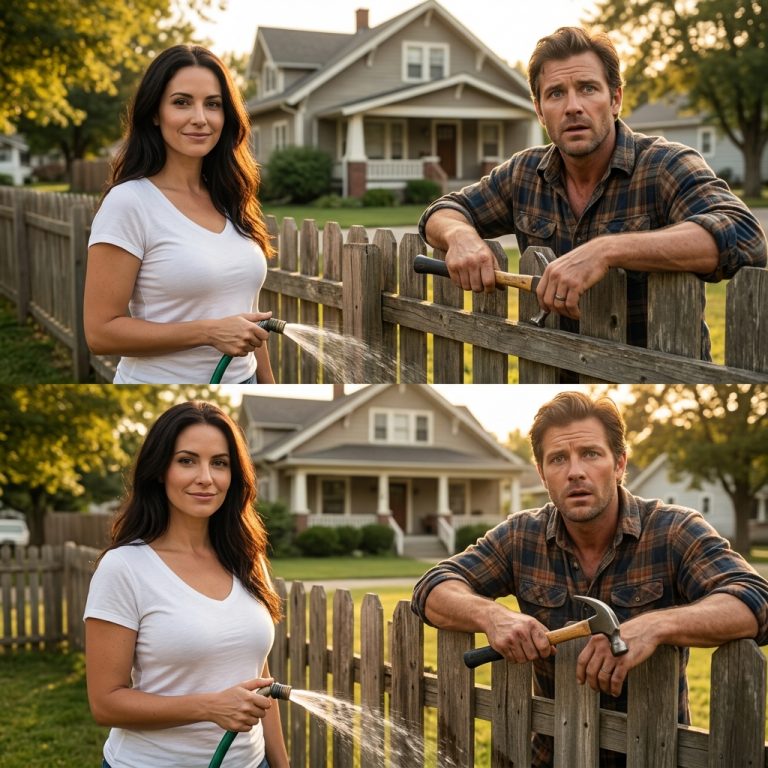 She Asked Me to Fix Her Fence—Then I Learned She’d Been Watching Me for a Year