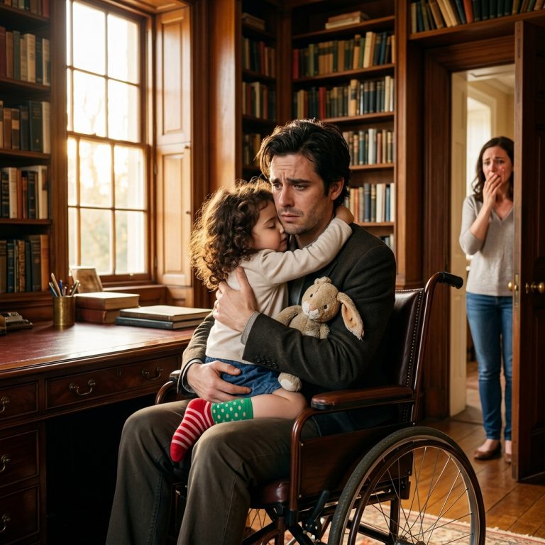 The Billionaire Pretended He Couldn’t Walk Until a 3-Year-Old Hugged Him