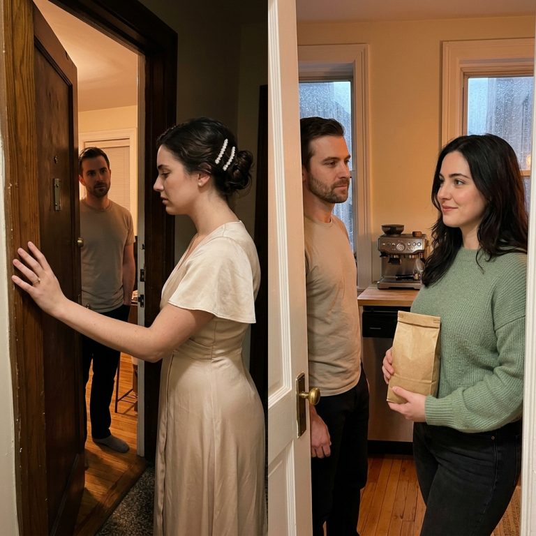 She Knocked at Midnight in Her Engagement Dress—Then Asked Me to Stay With Her