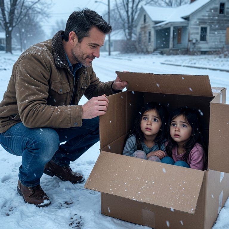 A Single Billionaire Found Twin Girls Freezing in a Box—Then Their Mother Arrived