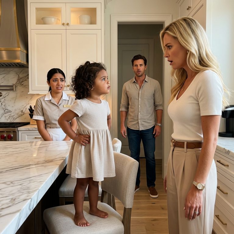 The Maid’s 3-Year-Old Fired Back at the Billionaire’s Fiancée—And Changed Everything