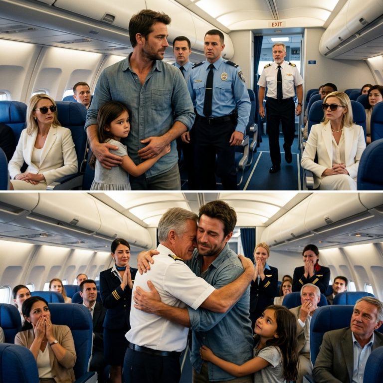 The CEO Ordered a Single Father Removed from the Plane Until the Pilot Recognized Him