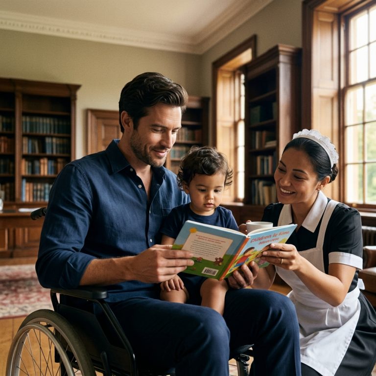 A Toddler’s Small Hand Touched the Paralyzed Billionaire and Everything Changed