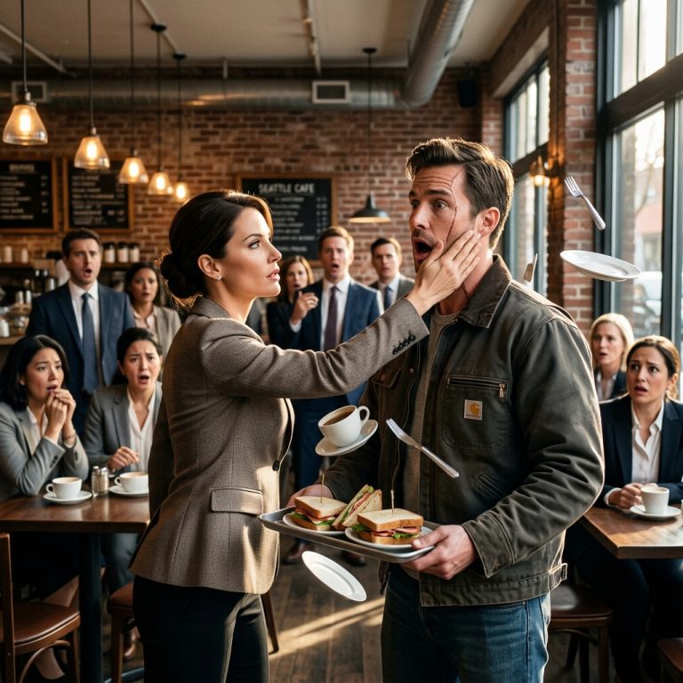 She Slapped a Stranger in a Cafe—Then Her Bodyguard Recognized His Scar