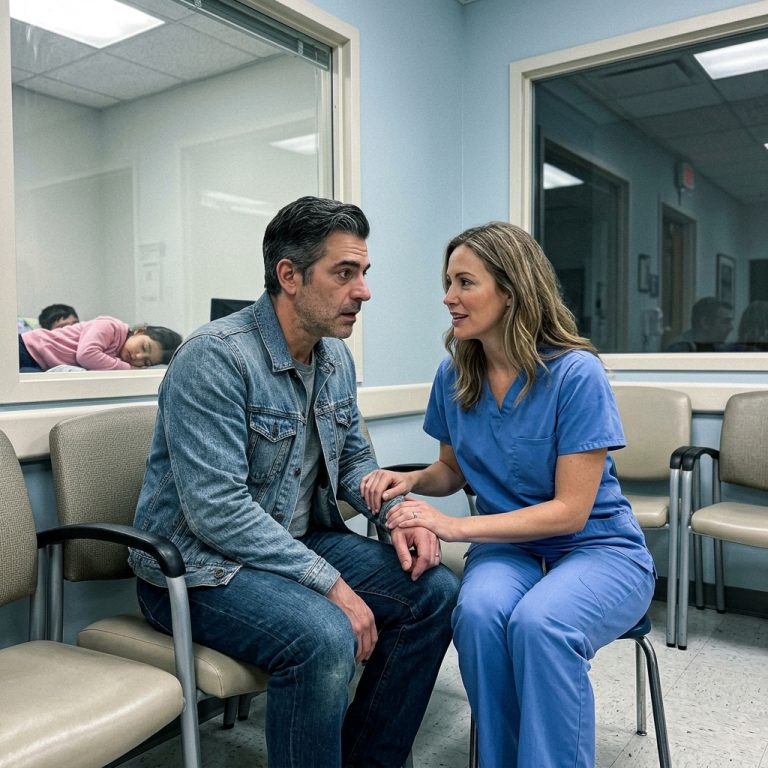 A Nurse Looked at a Tired Father in the ER. What She Said at 1 AM Changed Everything.