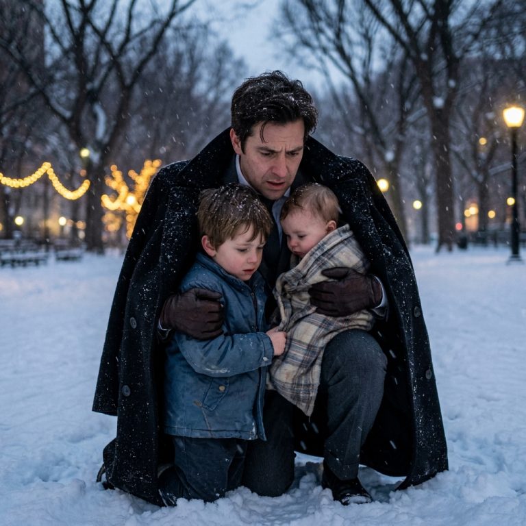 A CEO Found Two Children Freezing in a Park—Then Became Their Father