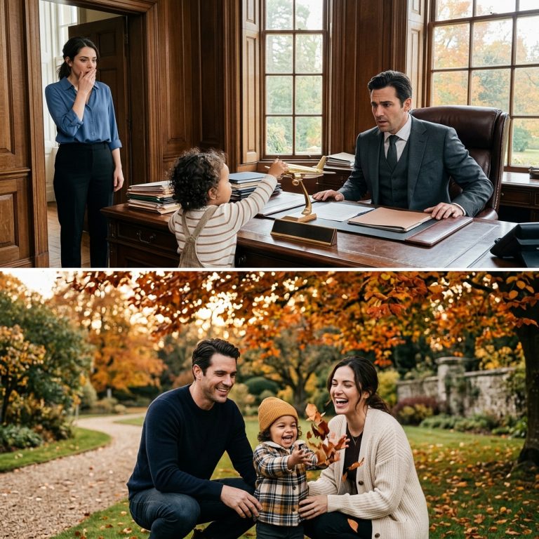 A Toddler Walked Into a Billionaire’s Office—Then She Touched His Dead Daughter’s Toy