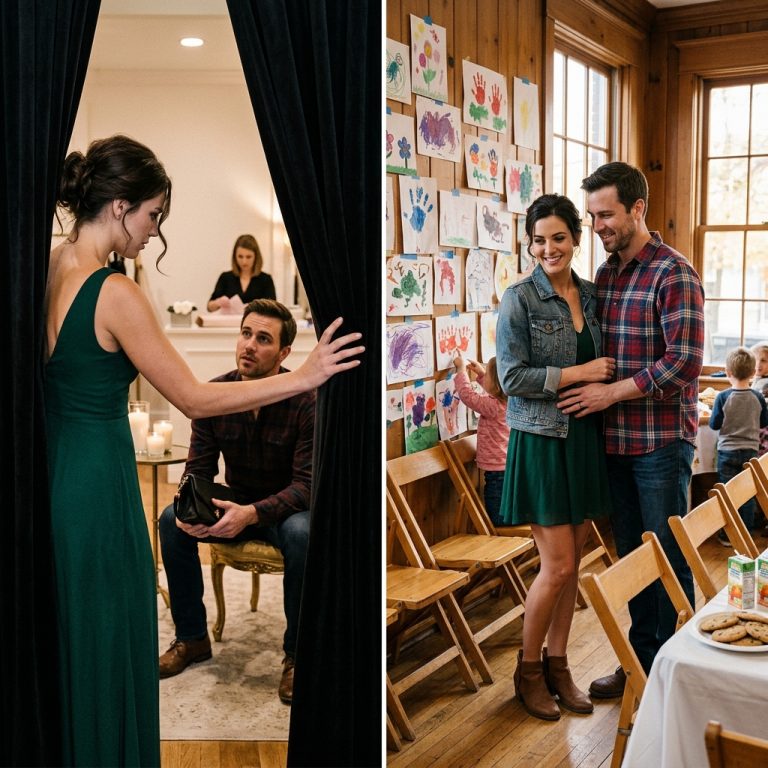 She Stepped Out in a Green Dress and Asked a Question He Couldn’t Answer