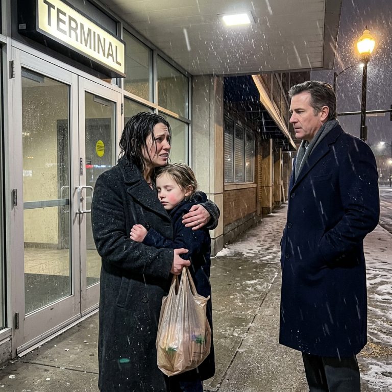 A Feverish Mother Whispered to a CEO: “Please Take My Daughter Instead”
