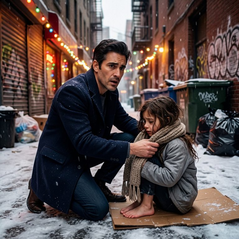 He Found a Homeless Girl in an Alley on Christmas Eve — Then Adopted Her and Changed Everything