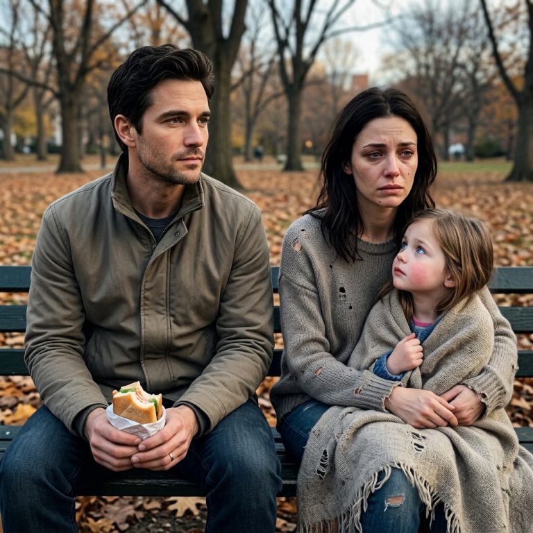 A Homeless Girl Asked “Are We Bad People?” — Then a Stranger Heard Her and Changed Everything