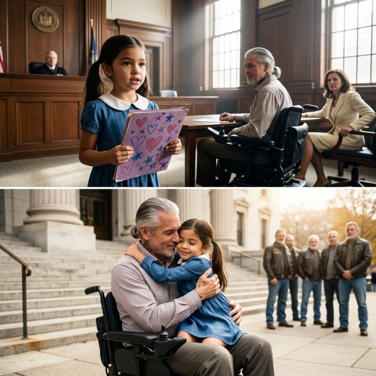 The 7-Year-Old Girl Who Walked Into Court and Saved Her Father