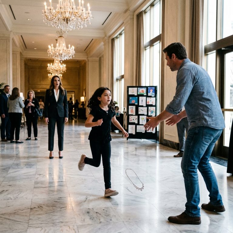 The Little Girl Who Ran to a Stranger at a Hotel Lobby and Changed Two Lives