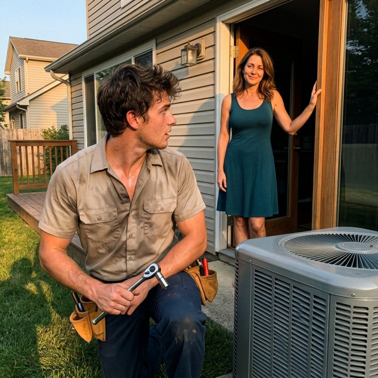 “I Fixed Her AC, and She Said She Still Needed Me”