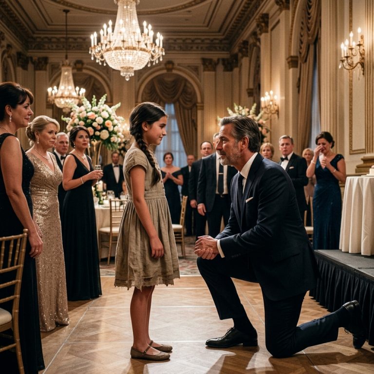 An 11-Year-Old Ran Across the Ballroom Screaming About the Cake—Then the Truth Stunned Everyone