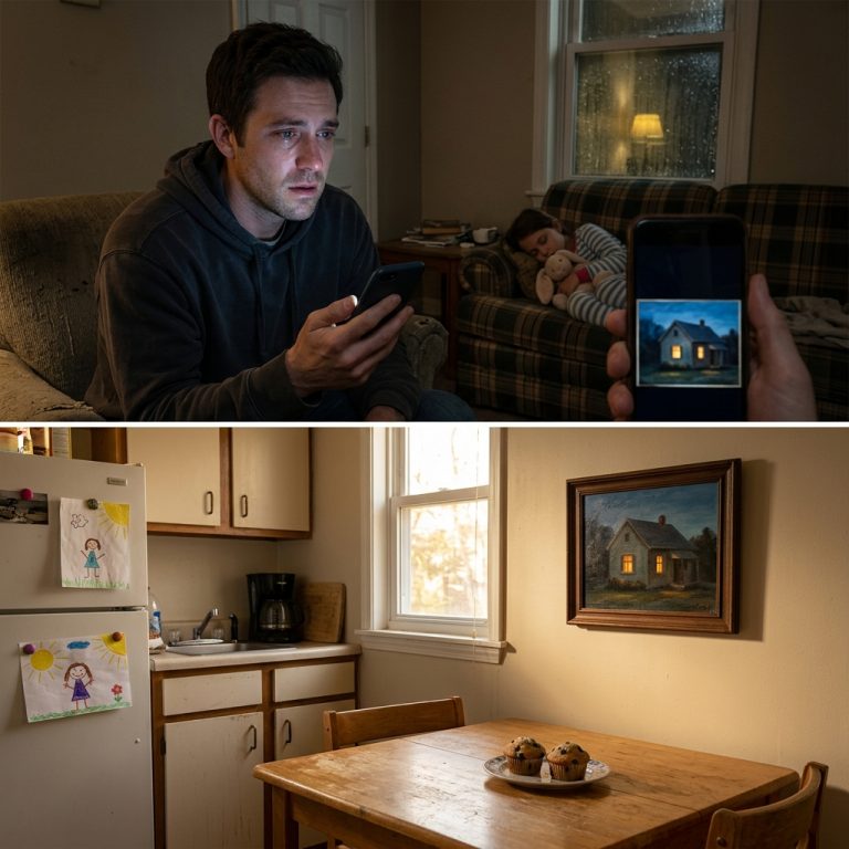 She Sent Him a Photo of Her Painting at 11:47 PM. His Reply Changed Everything.