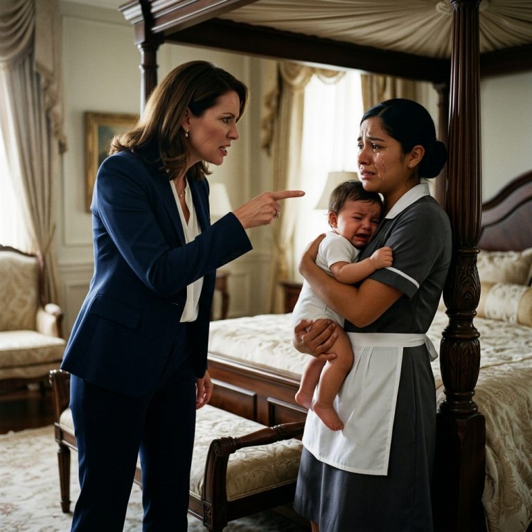 The Millionaire Pretended He Wasn’t Home. Then He Saw What His Housekeeper Did for His Baby.