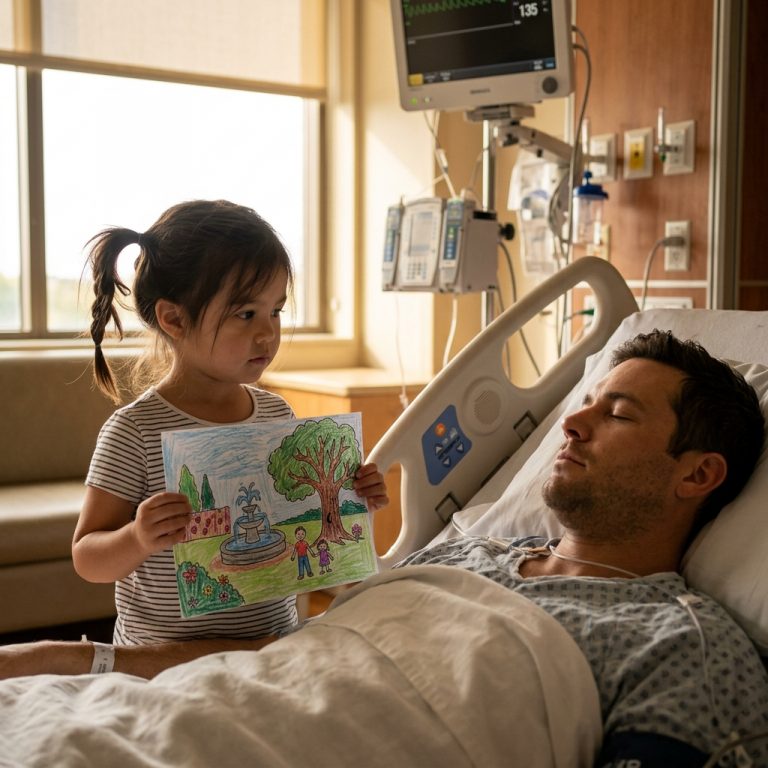 Billionaire Pretended to Be in a Coma. Then a 3-Year-Old with a Crayon Walked In.