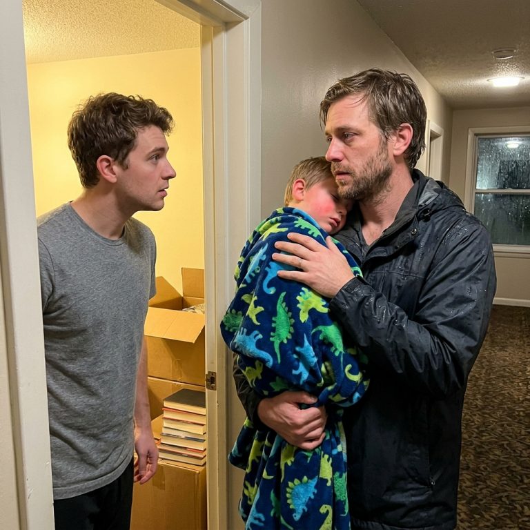 A Single Father Knocked on My Door at 11:47 p.m.—Then Everything I Knew About Home Changed Forever