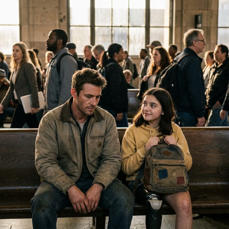 The Girl With One Leg Who Asked to Sit Beside Me Changed My Life Forever