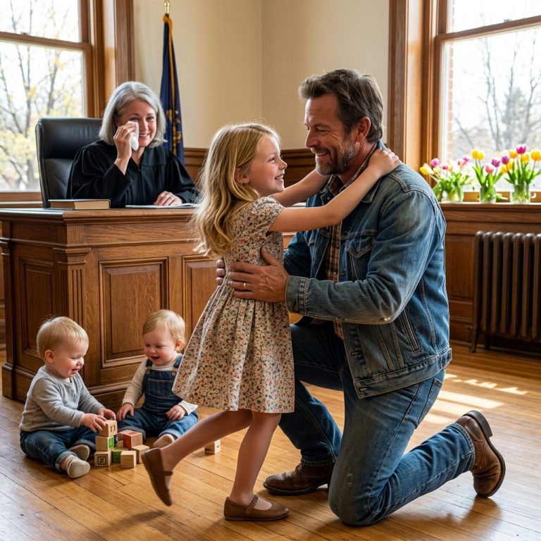 The Little Girl in the Snow Who Held Two Newborns — And the Cowboy Who Stopped
