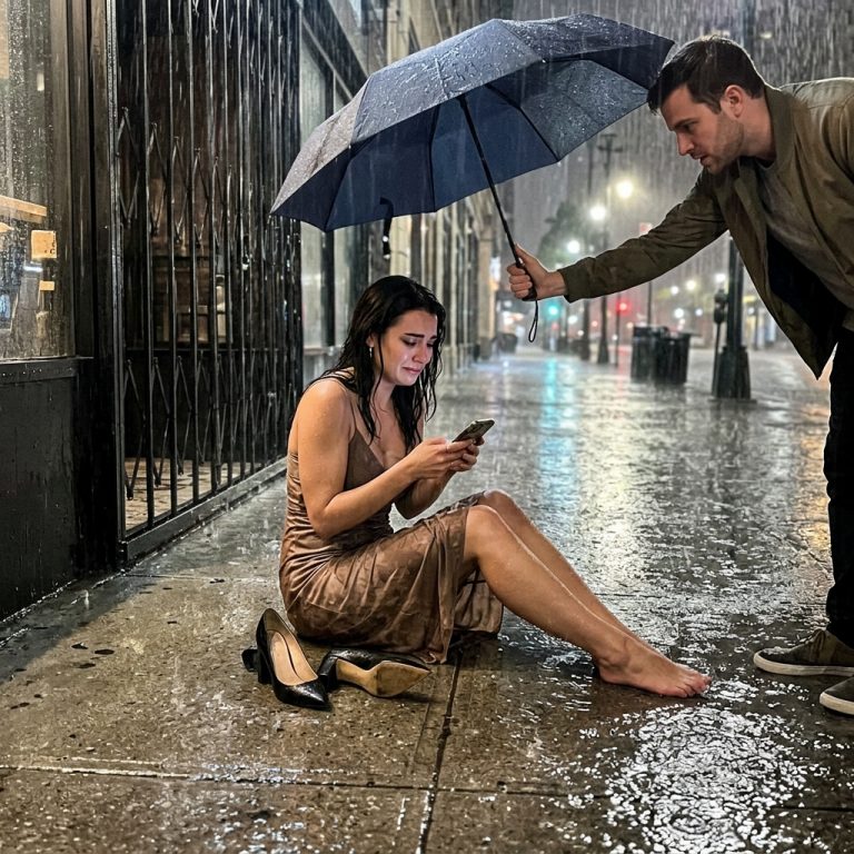 He Helped a Stranger in the Rain—Then Discovered She Was His Boss’s Daughter