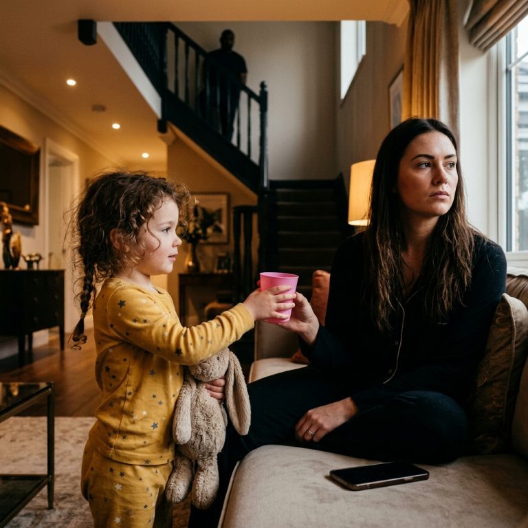 A Billionaire Pretended to Sleep to Test His Fiancée—Then a Toddler Changed Everything